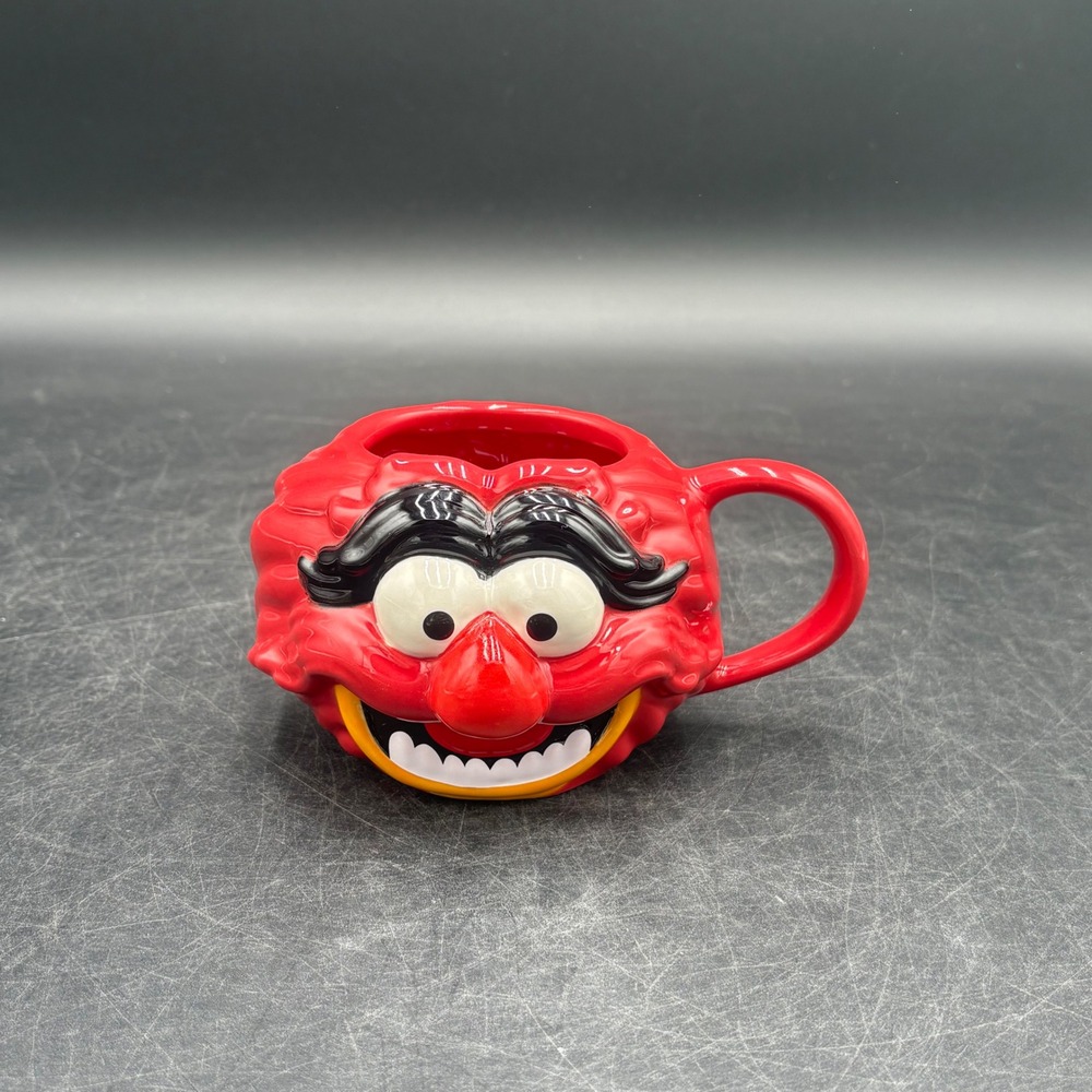 Disney Parks The Muppets Animal Mug Figural Sculpted Face Mug Cup